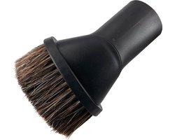 PARTS4® stofzuiger plumeau met natuurhaarborstel ø 35 mm | Incl. reduceer ringen naar ø 32 mm of ø 30 mm | Universeel: past bijna altijd op ronde buizen | O.a. geschikt voor AEG, Bosch, Electrolux, Miele, Nilfisk, Numatic, Rowenta, Samsung en meer