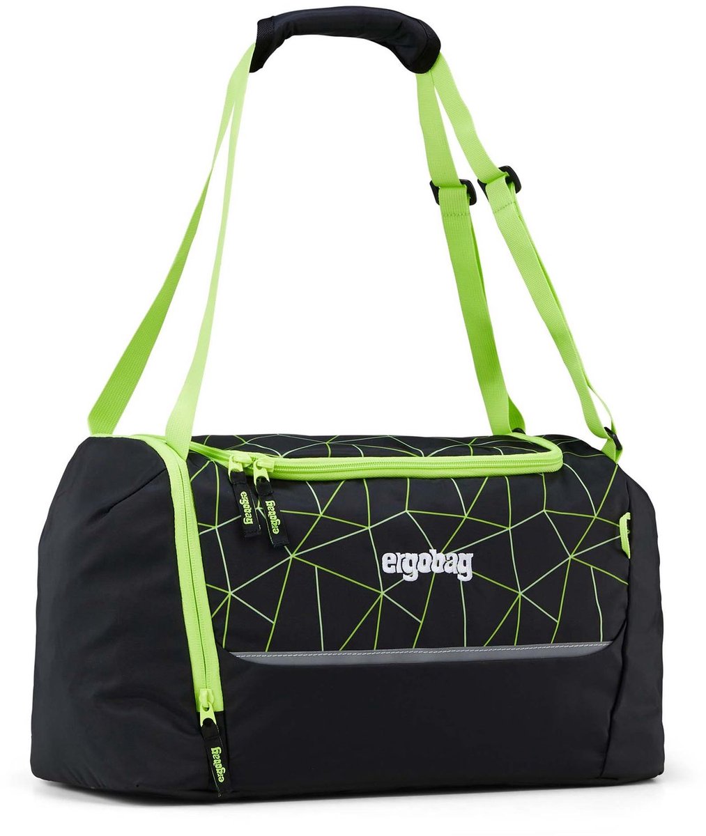 ergobag sporttas Sportbag CyBär Race zwart