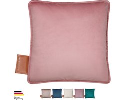 Beurer Warmtekussen - Heaty Velvet Blush Rose - Draadloos Warmtekussen - Elektrisch - Oplaadbaar - XL verwarmd oppervlak - 45x45 cm - 5 Jaar Garantie: exclusief bij Bol.com