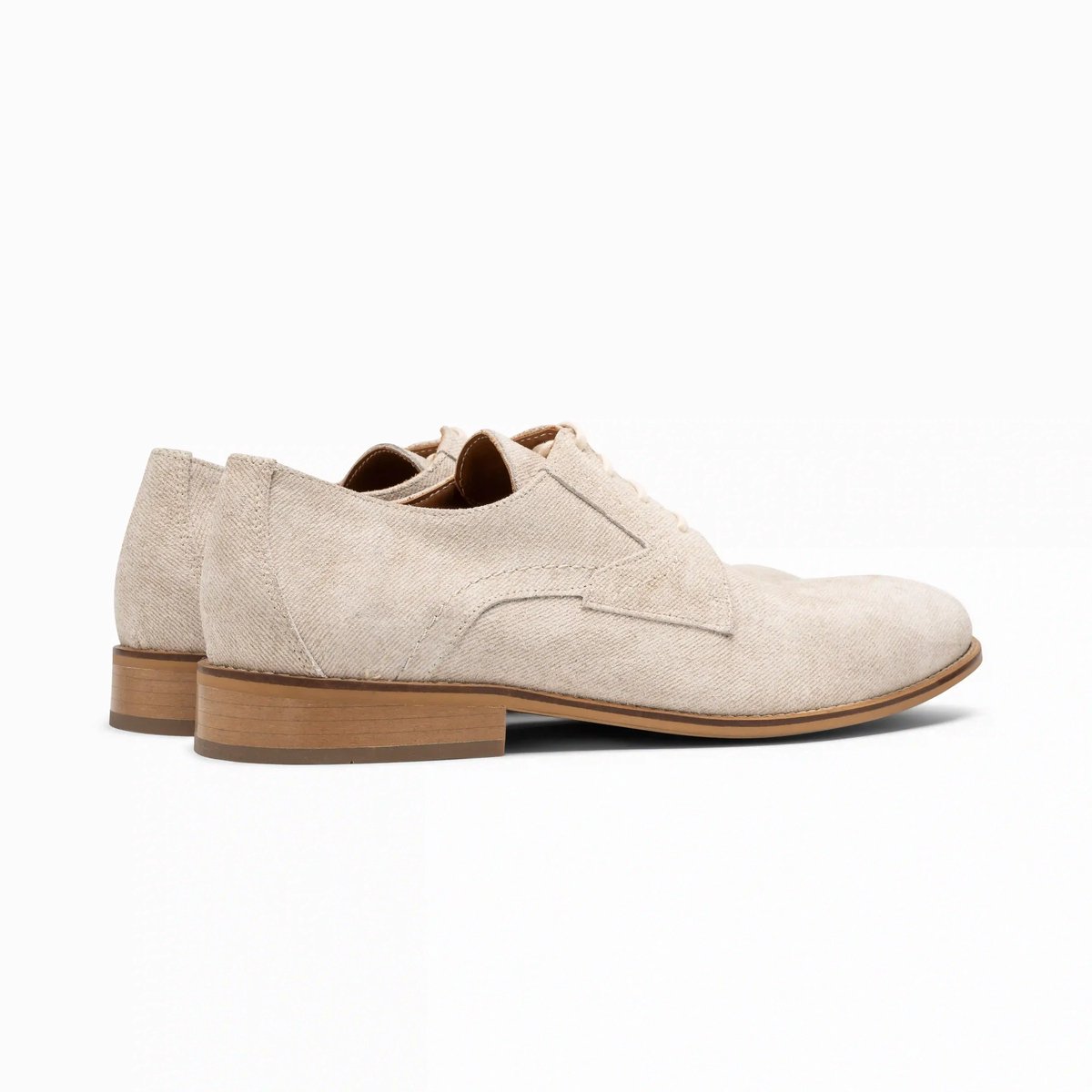 Paulo Bellini veterschoen velours Jeans Beige