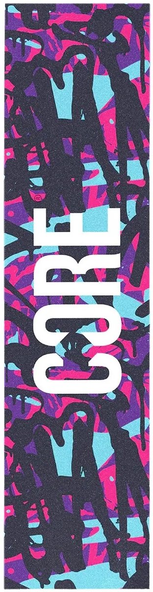 Core Classic Stuntstep Griptape Grid Neon Splat