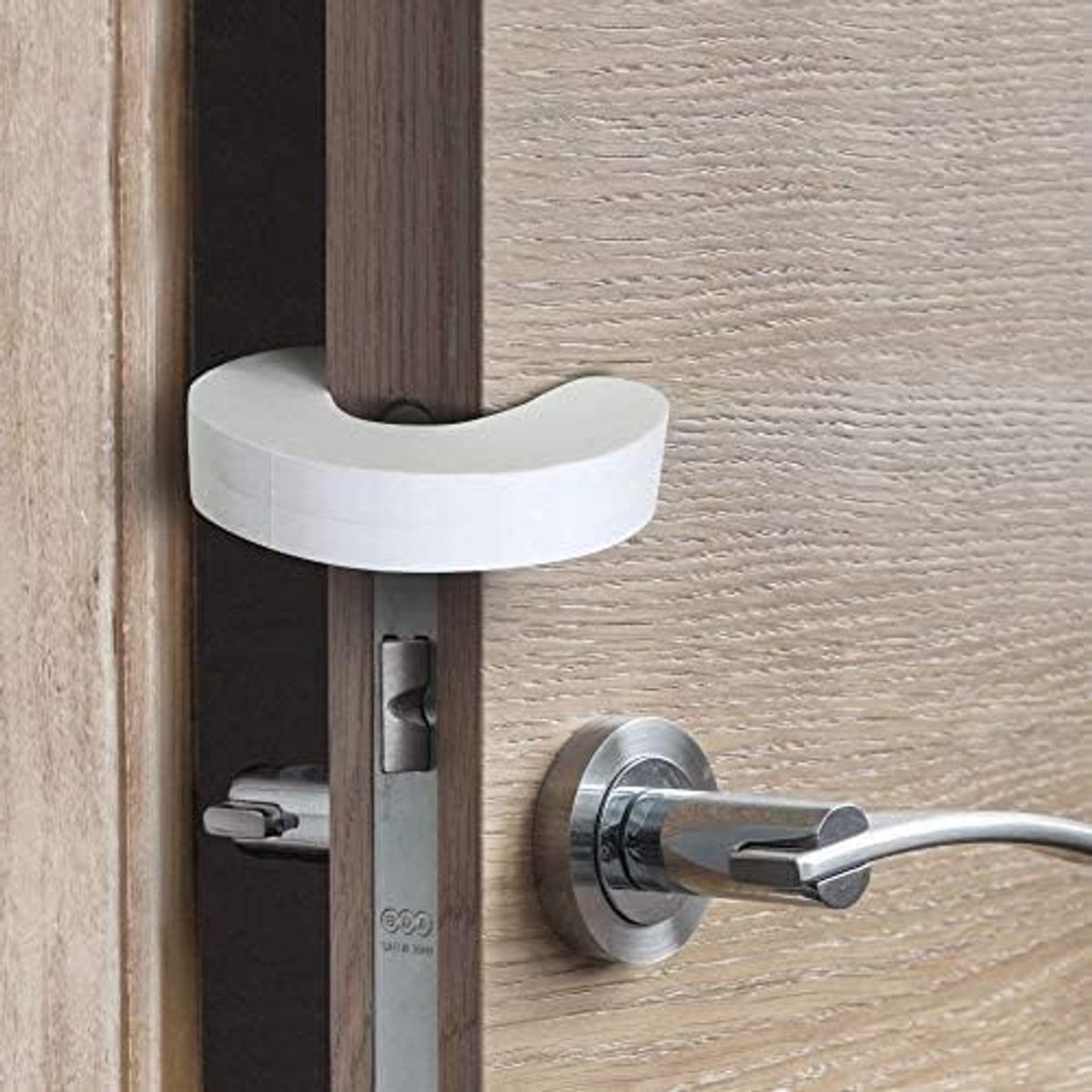 Image of [6-pack - 1,5 cm] Deurklembeschermers - Veiligheidsstoppers voor kinderen - Veiligheidsstoppers voor baby's - Zacht schuim beschermt de vingers van kinderen - Voorkomt dat kinderen of huisdieren in een kamer worden opgesloten.