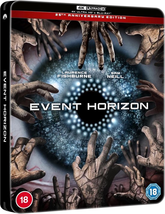 Event Horizon - 25th Anniversary Edition - Steelbook - 4K Ultra HD + Blu-ray - Import