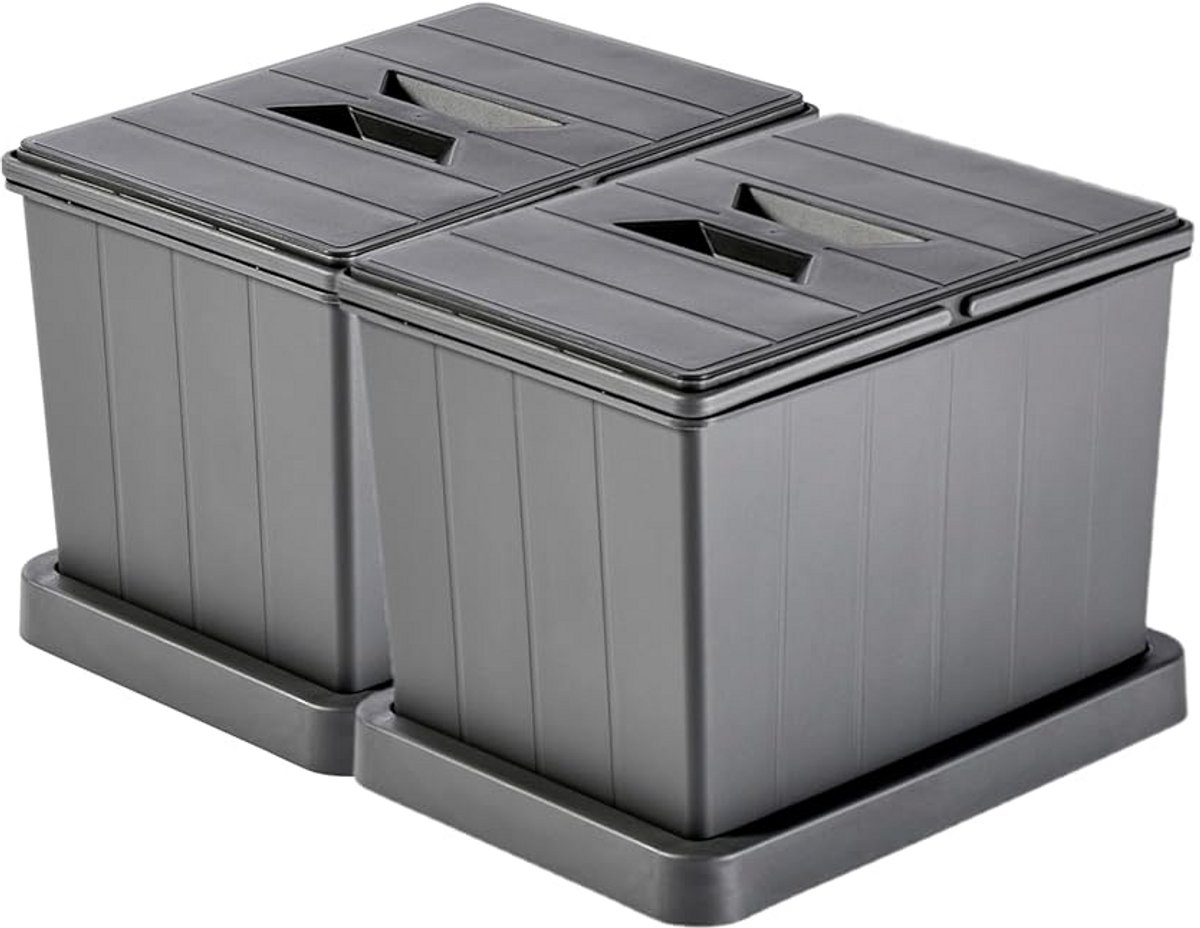 Modulaire Afvalbak voor Keukenlade - Flexibel Afvalscheidingssysteem 2x12L