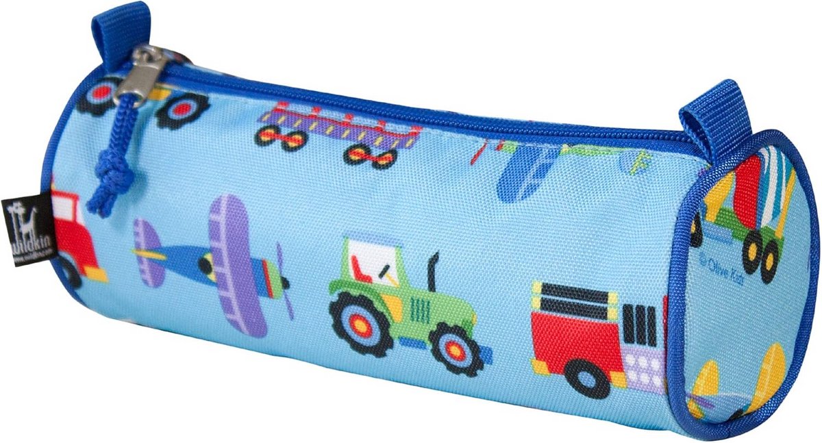 Kleuren Etui voor Kinderen met Transport Thema - Duurzaam Canvas