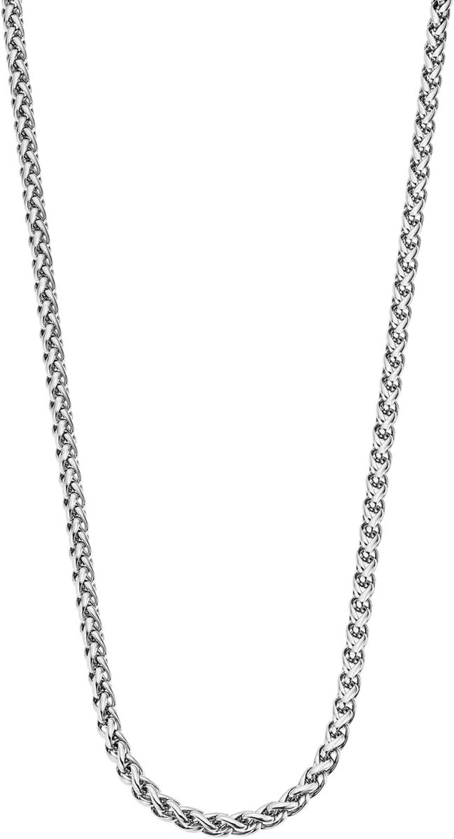 Herenketting RVS 316L zonder steen, 50 cm