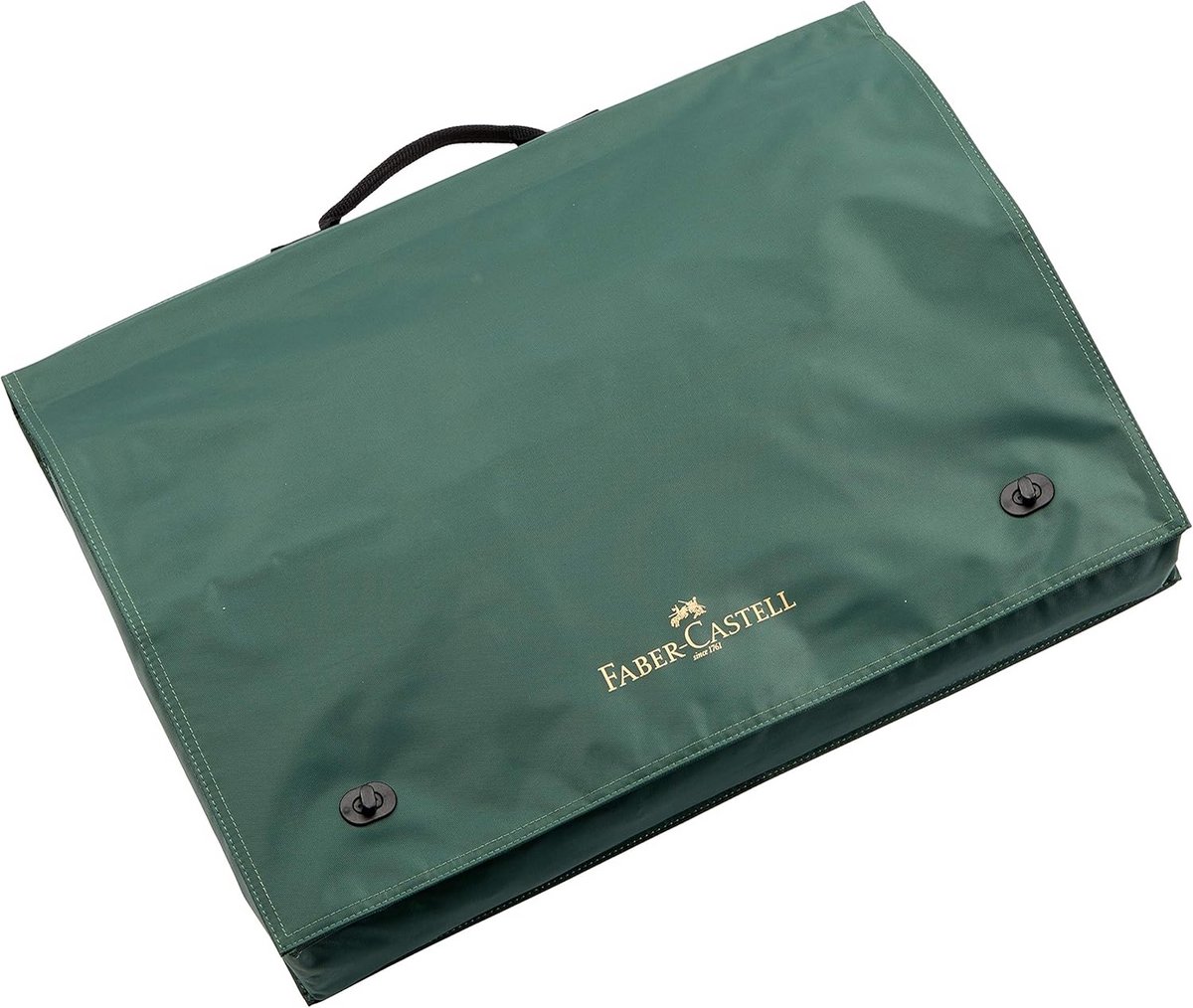 Faber-Castell 175703 - draagtas voor tekenplaten DIN A3 - TK-SYSTEM - rood/groen, 1 stuk