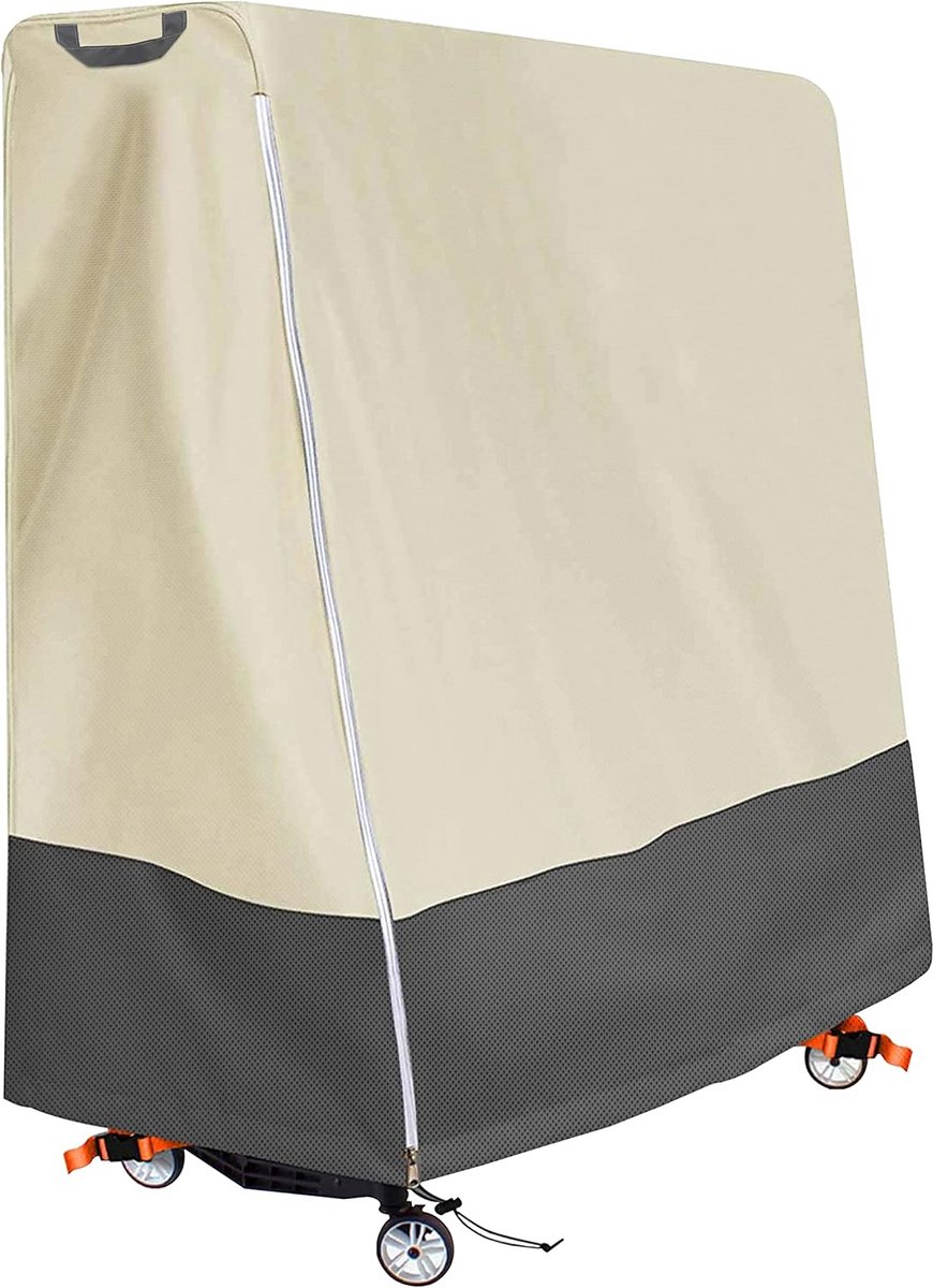 Aaaspark Binnen/Buiten Premium Ping Pong Tafelhoes Waterdicht Stofdicht Zonnescherm Heavy-Duty Opvouwbare Tafeltennis Tafeltennis Tafelhoes
