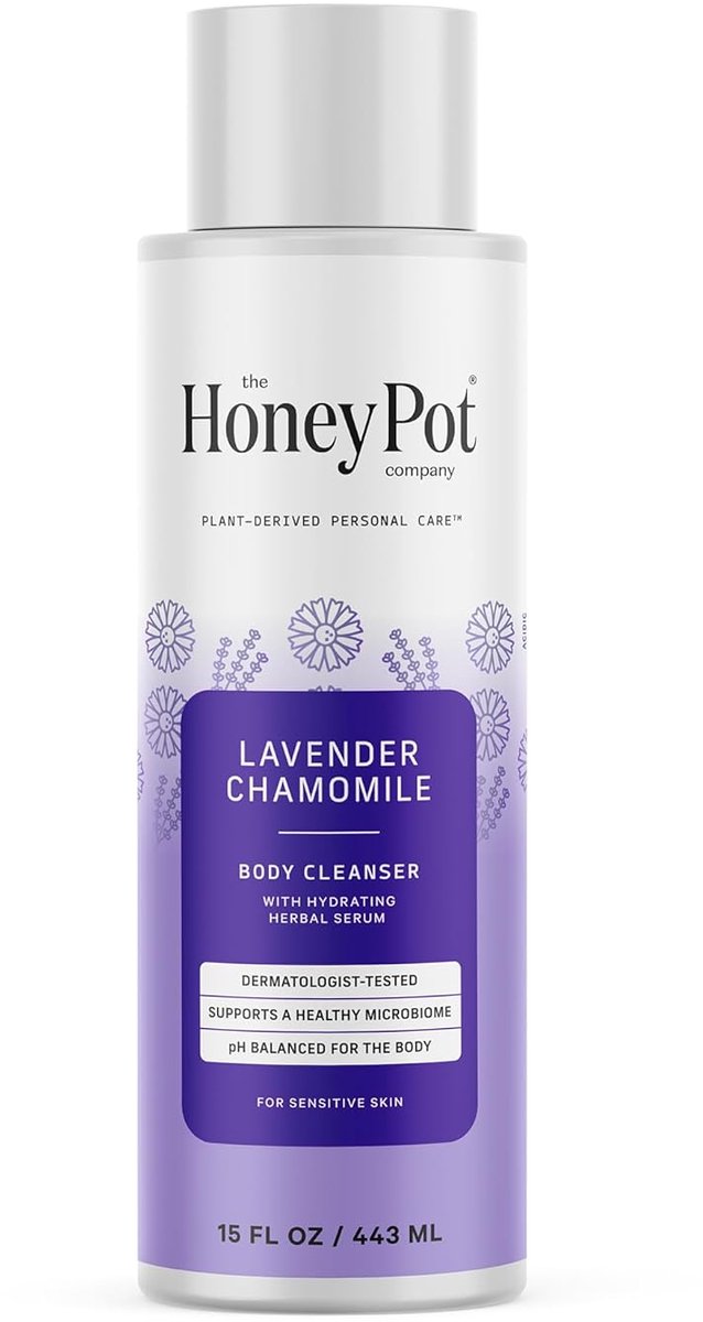 The Honey Pot Company, Hydraterende Bodyreiniger - Lavendel & Kamille, 443 ml