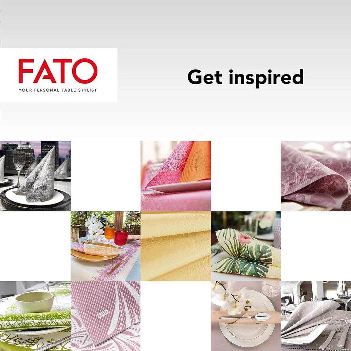 Lange Tafelloper in Stoflook, Hoge Kwaliteit Wegwerppapier, Aubergine