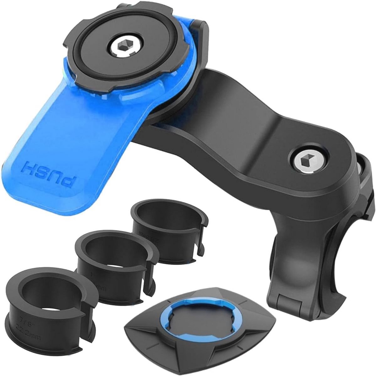Universele motorfiets en fiets telefoonhouder 360 graden draaibaar