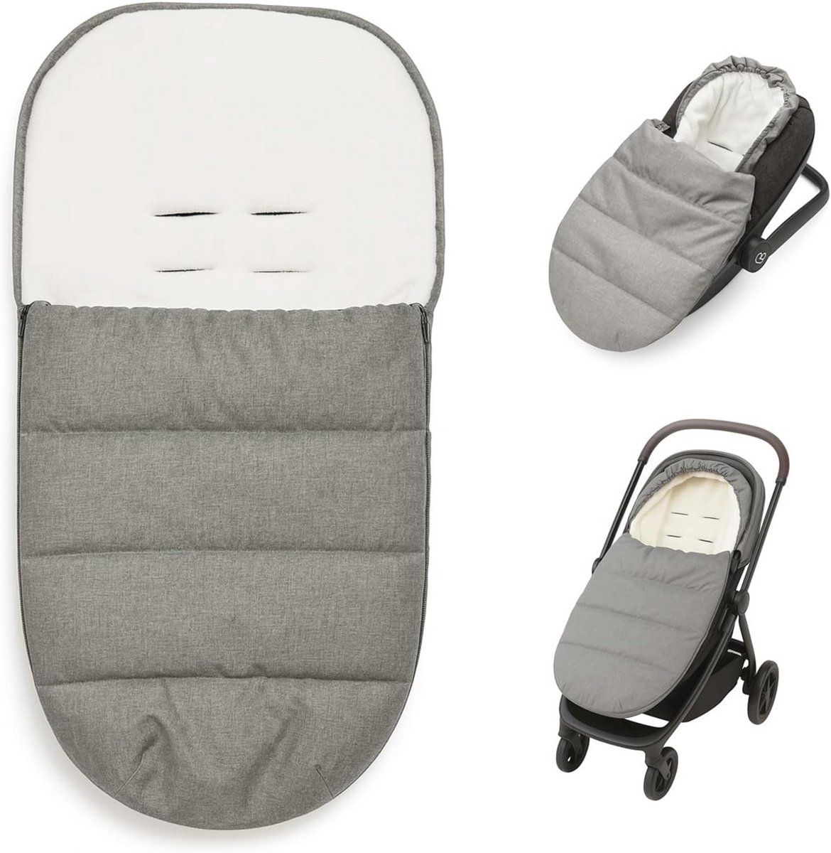 Winter voetenzak en slaapzak voor baby - waterdichte inslagdeken voor kinderwagen en wieg