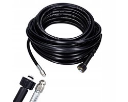 Sillar Hogedrukslang 10 m - vervangingslang - geschikt voor Kärcher hogedrukreinigers K2 K3 K4 K5 K7 - KQC Quick Connect aansluiting - voor reinigen van leidingen en riolering