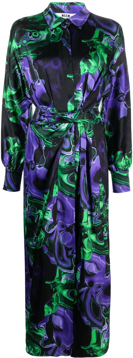 MSGM - lange blouse jurk - maat 36 (IT42)