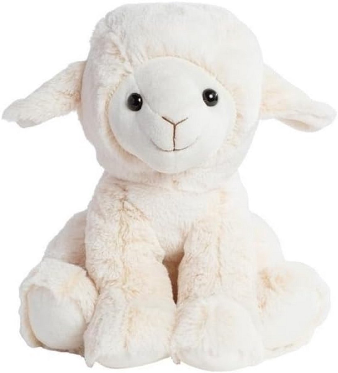 Extra Zacht Lam Knuffelbeest 30 cm - Pluche Speelgoed voor Baby en Kind