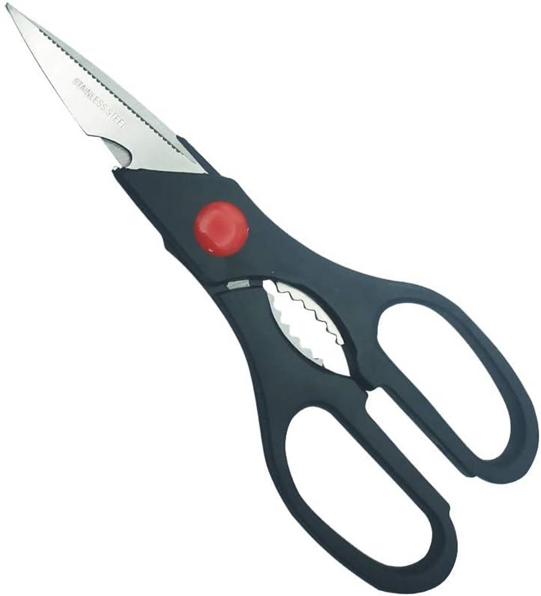 Multifunctionele schaar voor keuken en kantoor - Ergonomisch en roestvrij staal, 21,5 cm