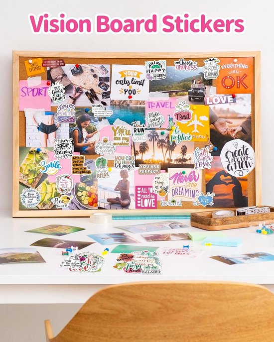 200 Kleurrijke Inspirerende Schrift Stickers Met Bijbelversen - Motiverend