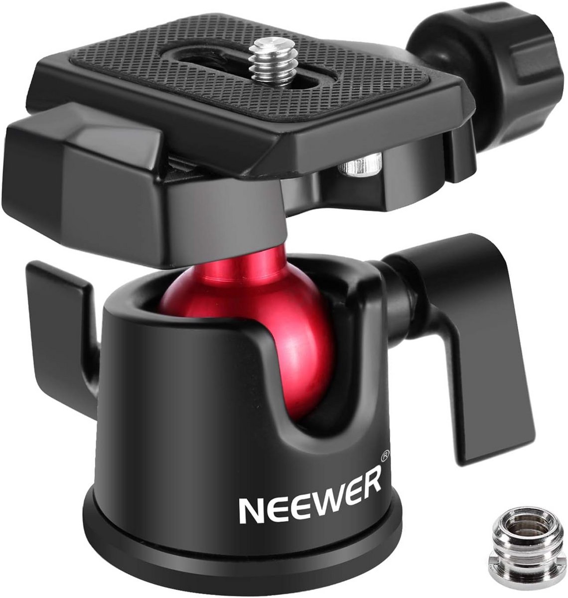 Professionele Mini Camera Statief Kogelkop 360 Graden Draaibaar Panorama Snelwisselplaat Met 1/4 Inch Schroef