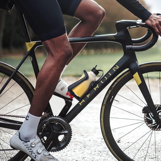 Bidonhouder voor fiets of motorfiets - Geschikt voor bidons met een diameter van 50-75 mm - Maximale inhoud van 500 ml - Geschikt voor mountainbikes, e-bikes en kinderwagens - Kan op het frame of stuur worden gemonteerd — afbeelding 5
