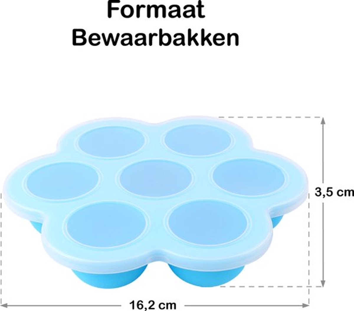 Babyvoeding bewaarbakjes met lepels - Herbruikbaar - Set van 4 bakjes - 28 porties - Bewaarbakjes babyvoeding - Babyvoedingsaccessoires - Moedermelk bewaren — cadeau in Cadeau-ideeën - foto 6