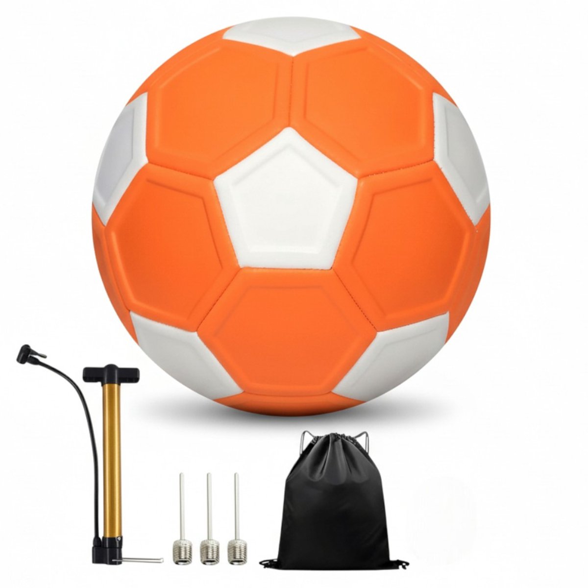Dutchers® Curve bal voor outdoor spelletjes 20 cm - Inclusief ballenpomp en opbergtas - fun - curveball- perfect cadeau voor kinderen