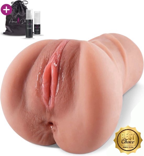 ME'ADAM - Amaze Dolls Julia Pocket Pussy voor Man - 3 in 1 – Sex Toys Voor Mannen en Koppels – Blowjob Masturbator met Mond Kont en Vagina