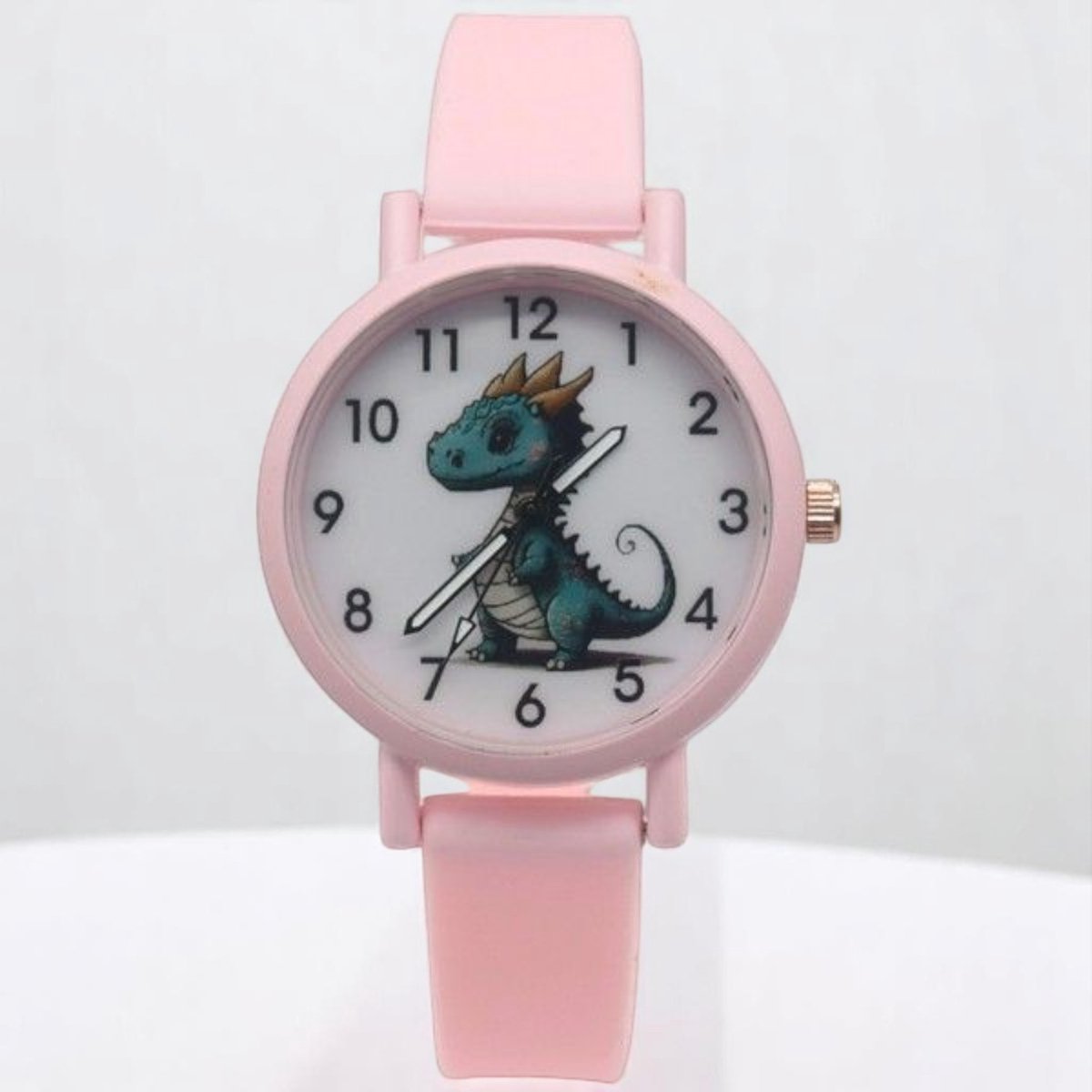 Nieuw kinder horloge Draak Roze - Cadeautip