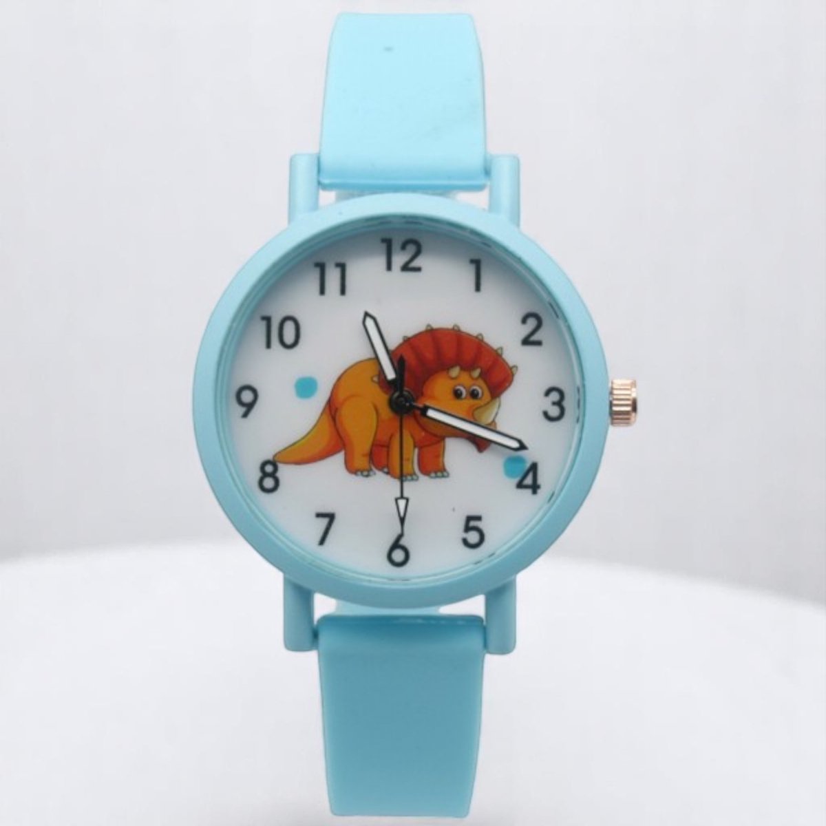 Nieuw kinder horloge Dino Blauw - Cadeautip