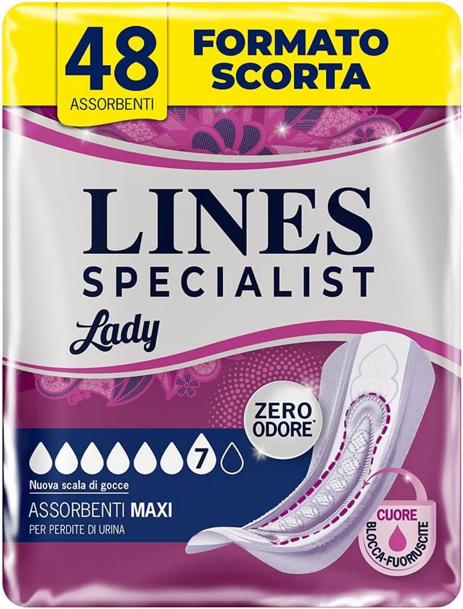 Inlegkruis voor Dames met Geurneutralisatie en Lekbescherming - 4x12 Stuks