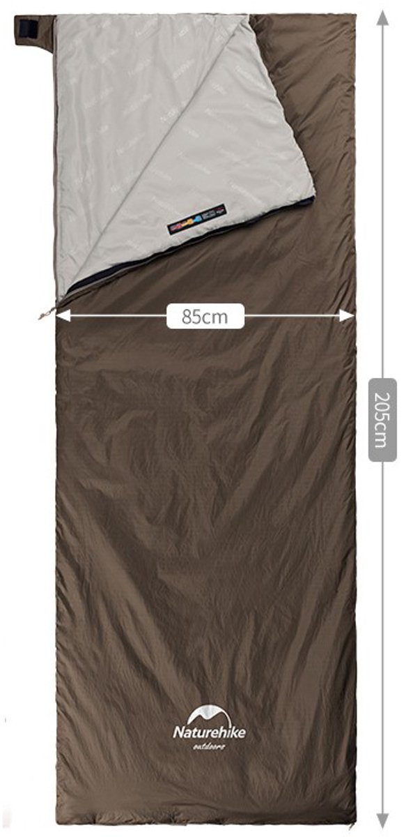 Naturehike Ultra Light Slaapzak LW180 XL - Zomer - 760 g - Compact & Koppelbaar - +15°C van Naturehike — afbeelding 5