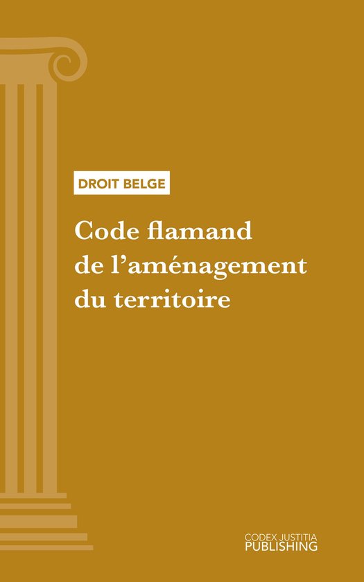 Code flamand de l'aménagement du territoire - cover