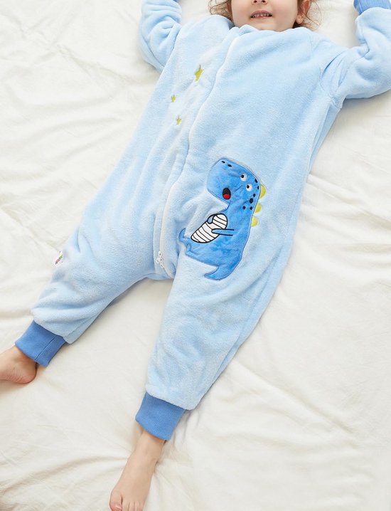 Warme Flanellen Slaapzak met Voeten voor Baby en Kinderen 3.0 TOG — afbeelding 5