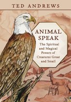 Boekomslag "Animal Speak" van Ted Andrews, met een adelaar en een hertenfamilie.