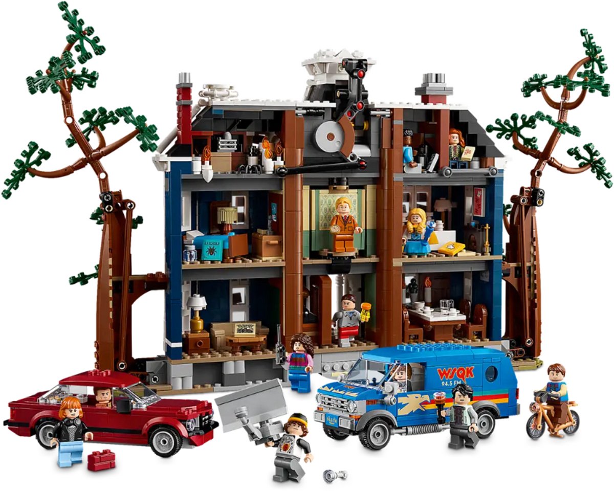 LEGO Icons Stranger Things: Het Huis van de Familie Creel Bouwpakket voor Volwassenen - 11370 — afbeelding 12