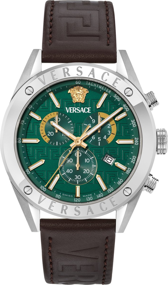 Versace VEKJA0325 Athletics Chrono heren horloge 44 mm
