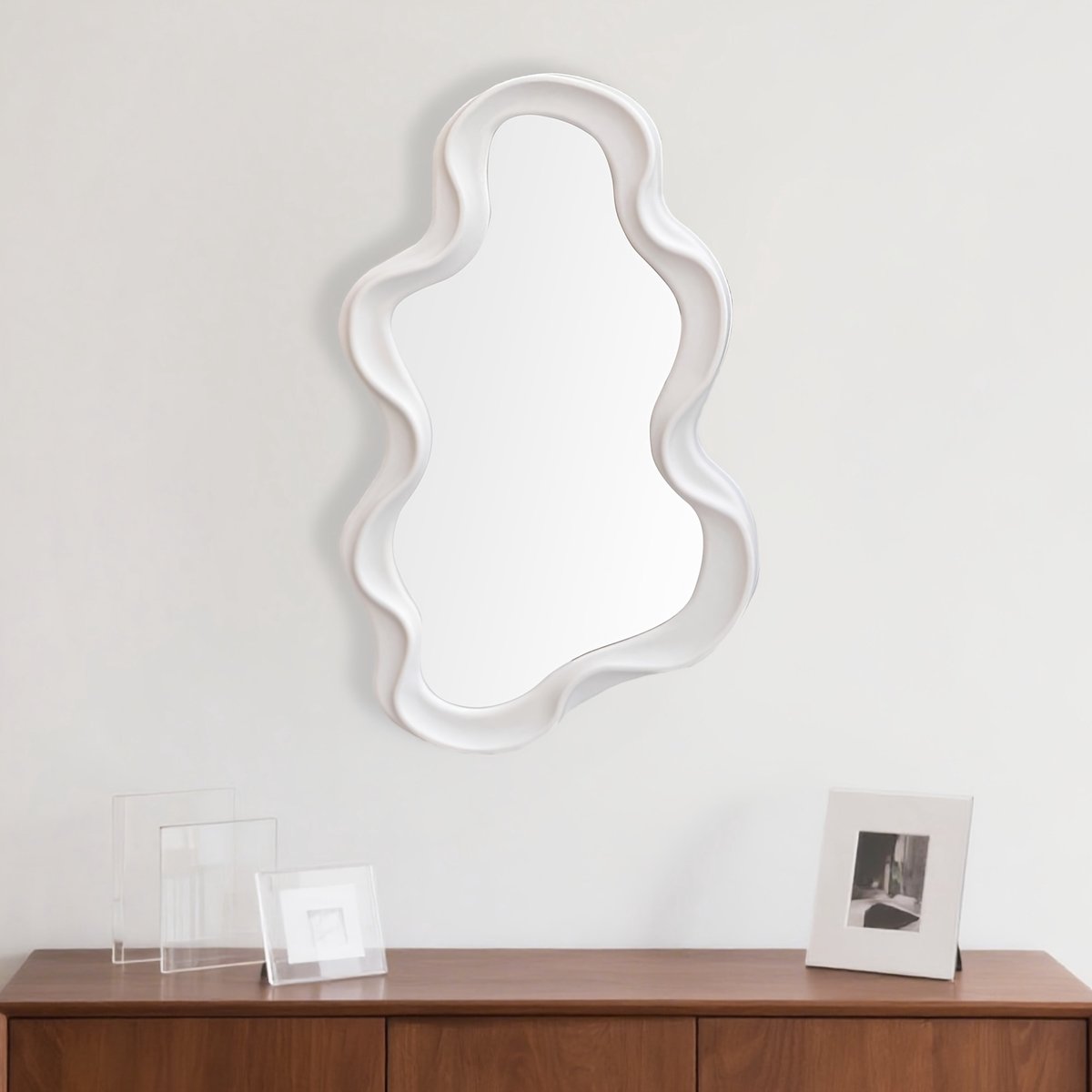 ML 56. Cloud Design Make-up Spiegel - Draagbare Make-up en Beauty Spiegel - voor Studentenkamers