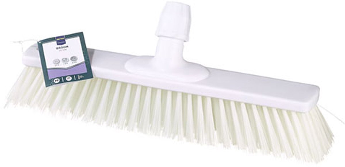 METRO PROFESSIONAL HACCP bezem 40 cm wit