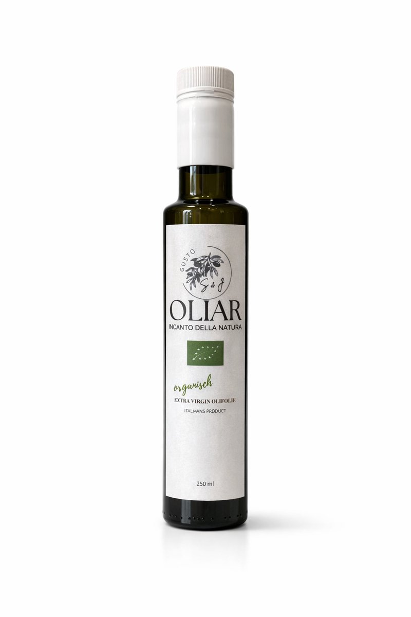 S&J Gusto Olijfolie - Hoge Kwaliteit Italië Extra Vierge 250 ml