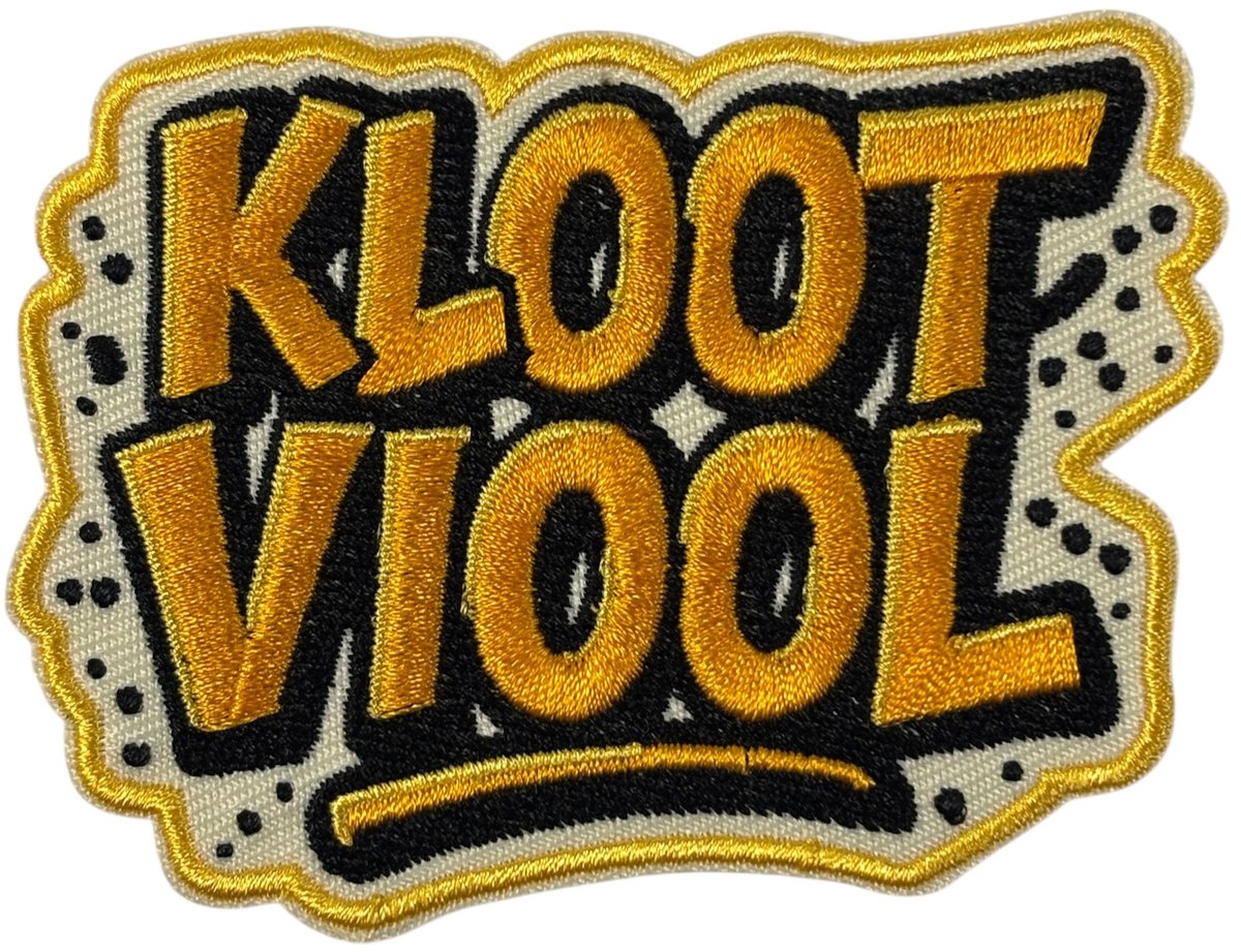 Embleem 'Klootviool' - carnaval