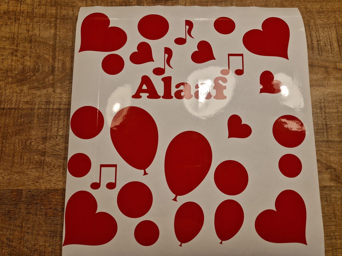 Herbruikbare statische raamsticker ALAAF