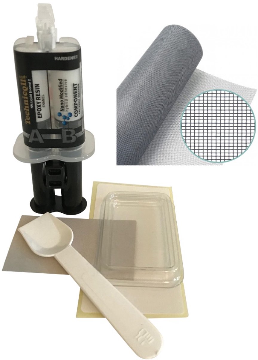 Bad Reparatieset voor Keramiek en Acryl - Vullen van Scheuren en Krassen - E-562 + T-048