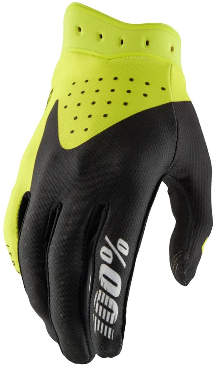 100percent Itrack Off-road Handschoenen Zwart M Man,Vrouw