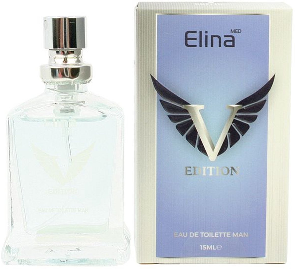 Elina Parfum V Edition For Men Eau de Toilette 15ml