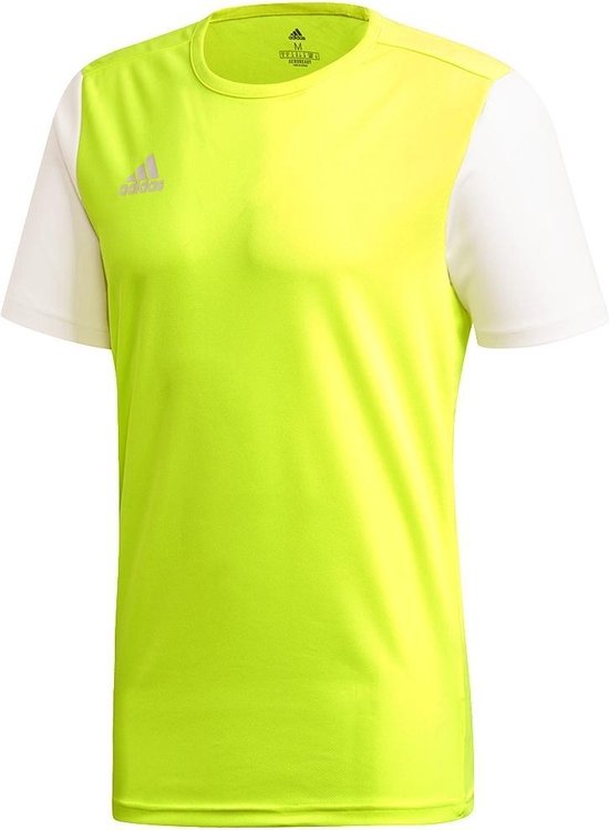 adidas - Estro 19 Jersey JR - AEROREADY Voetbalshirt - 152 - Geel