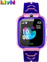 Livid Kinder Smartwatch - Leercomputer horloge - Bellen - Micro chat - touch screen - Roze