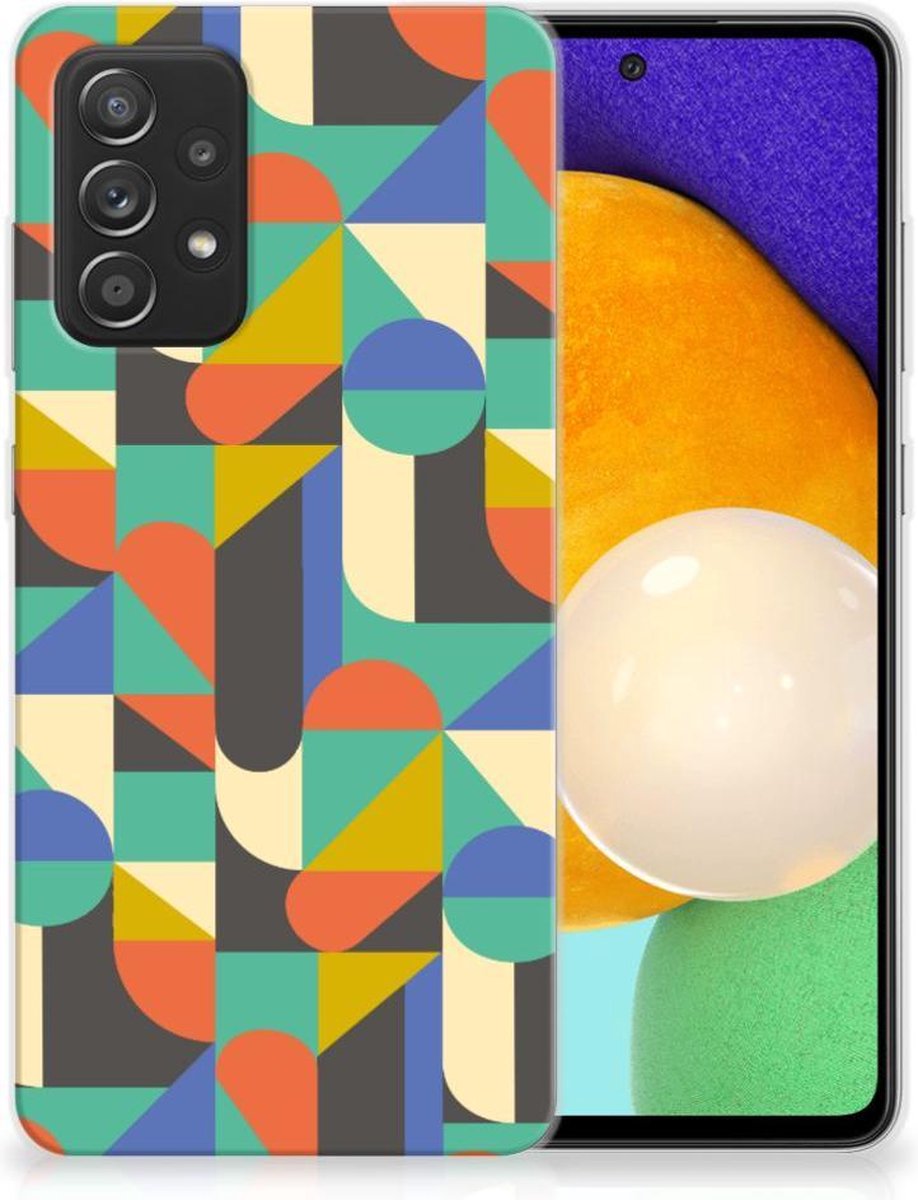 Samsung Galaxy A52 (5G/4G) TPU bumper Funky Retro