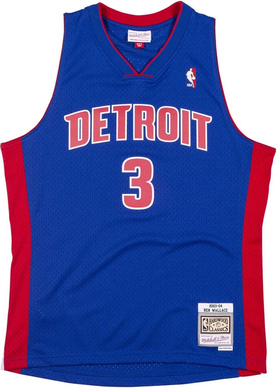 Ben wallace store detroit jersey