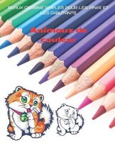 Animaux de couleur - Beaux dessins simples pour les aines et les debutants