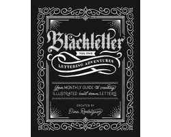 Omslag van Vol 2 Blackletter Lettering Adventures