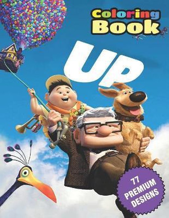 Up Coloring Book, R Brunelle 9798667799979 Boeken